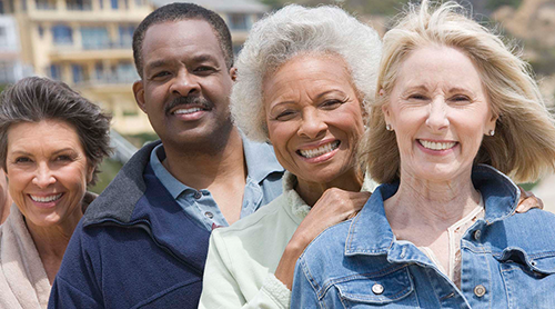 Group of diverse senior citizens - Free Insurance Quotes